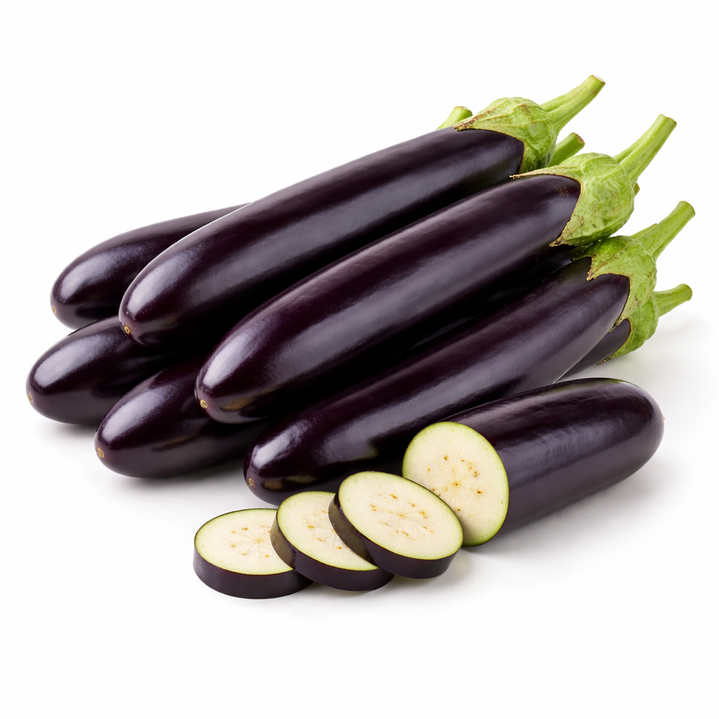 Aubergine 3St